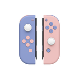 Custom 2-Tone Cotton Candy Themed Nintendo Switch Joy-Con Controllers