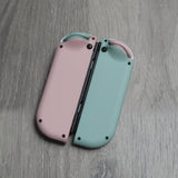 Custom 2-Tone Taffy Teal Themed Nintendo Switch Joy-Con Controllers