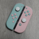 Custom 2-Tone Taffy Teal Themed Nintendo Switch Joy-Con Controllers