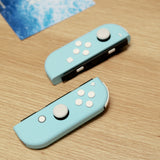 SEA SALT Pastel Blue and White Nintendo Switch Joy-Con Controllers